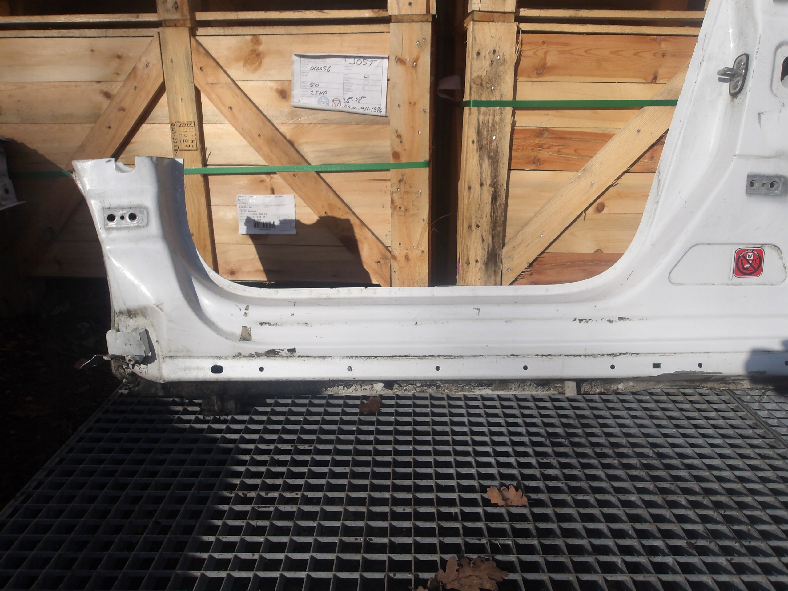 CHEVROLET TRAX 12-16 threshold ZE SLUPKIEM left BOK quarter