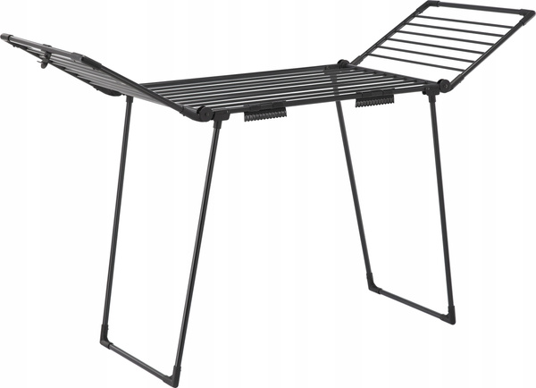 Levně Sušák Na Prádlo, Prádlo, Černá, Rozkládací, Balkonová