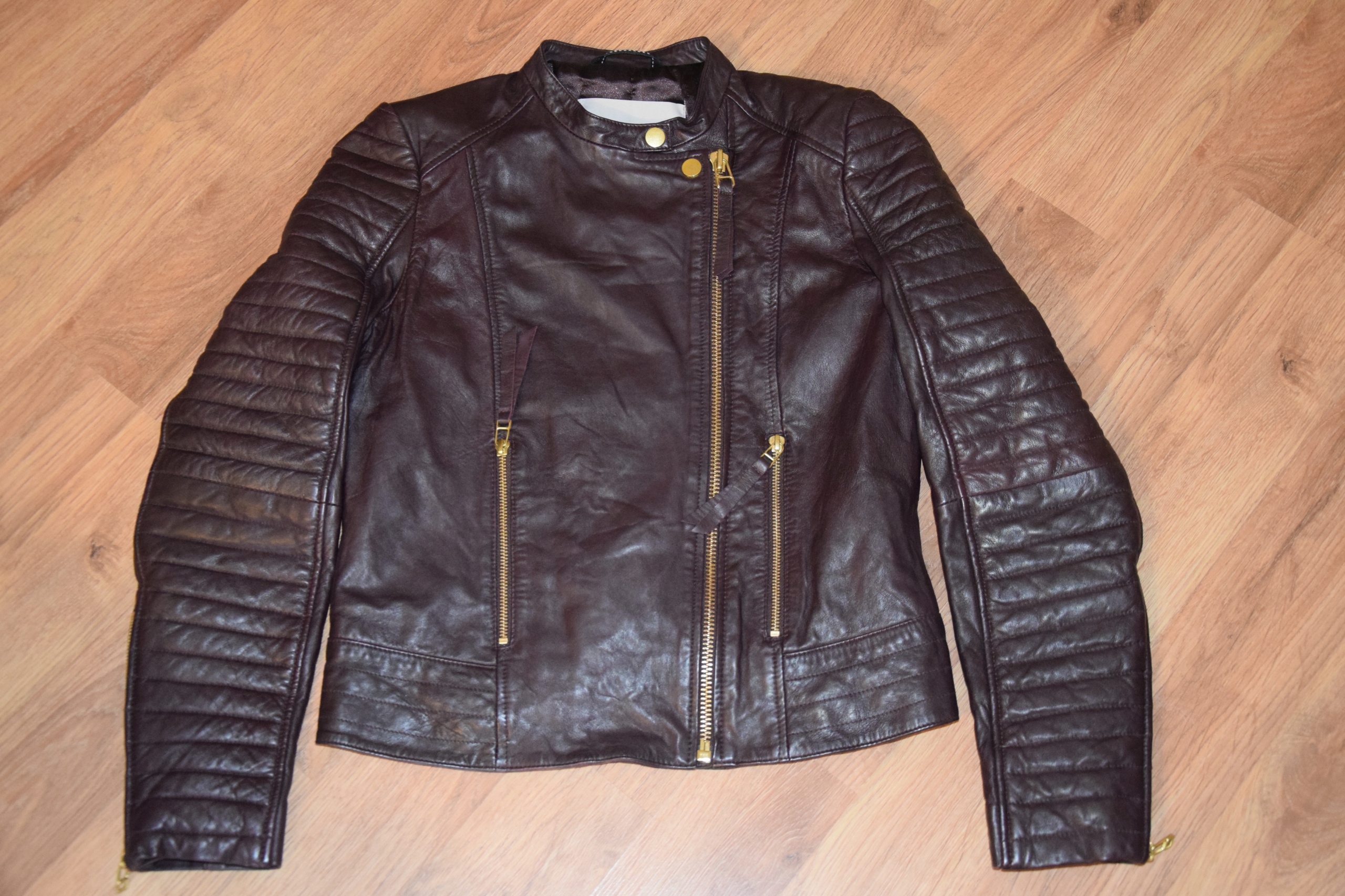 INWEAR-KURTKA Z MIĘKKIEJ SKÓRY ROZ.34 Marka inna