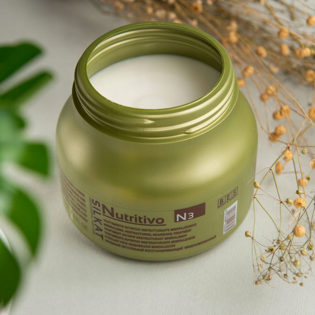 Odżywcza maska do bardzo suchych włosów BES Silkat N3 250ml Marka inna marka