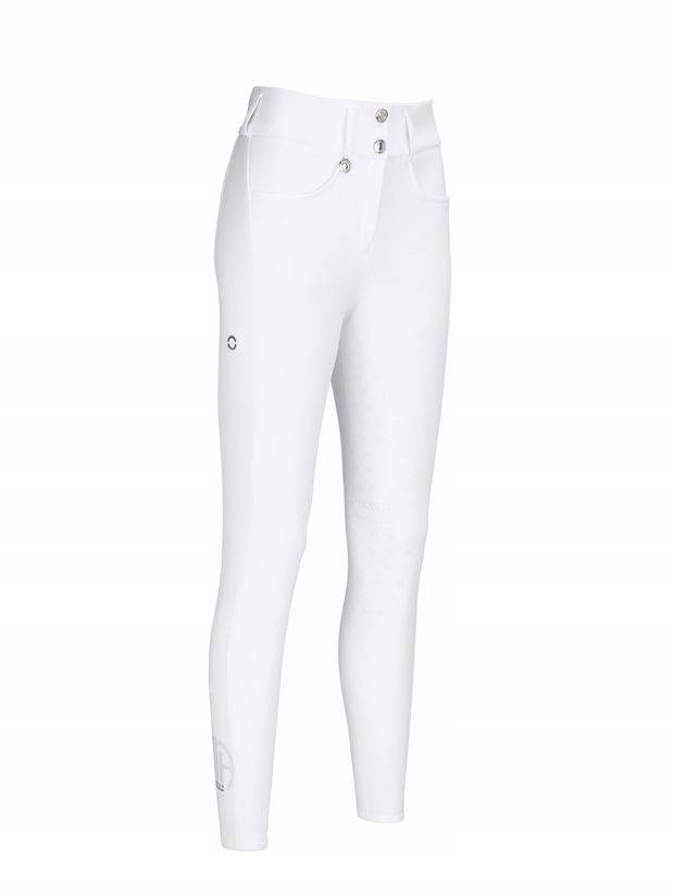 Pikeur, Bryczesy damskie 1468 Midwaist Athleisure, White 32