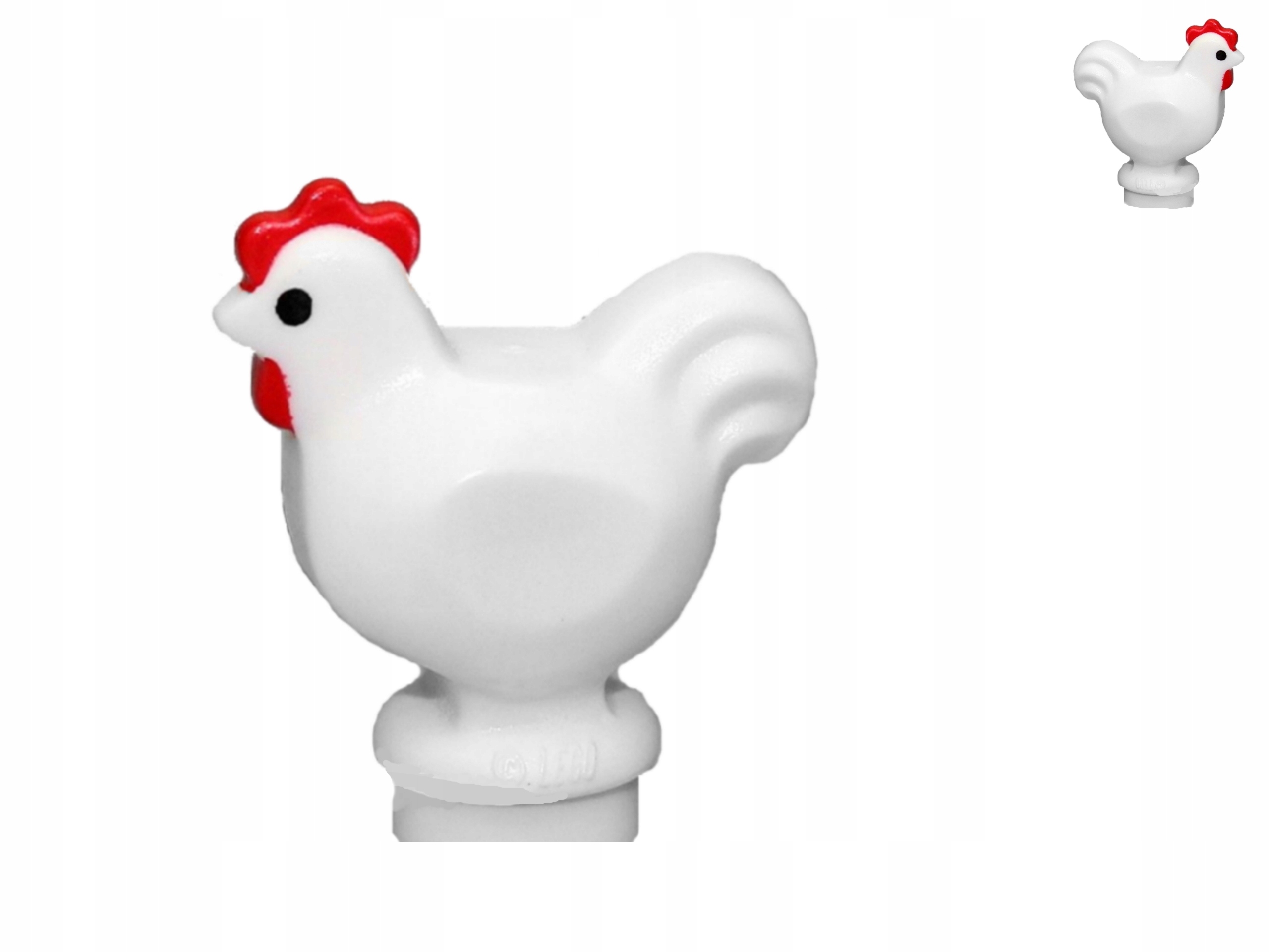 

Unikat Lego Zwierzęta Kura Biała