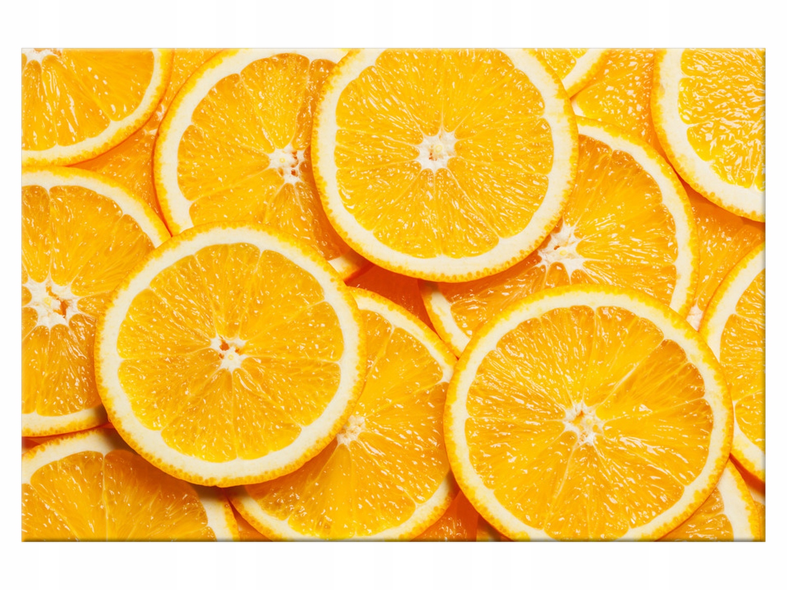 

Obraz Plasterki pomarańczy 60x40 Jedzenie i napoje