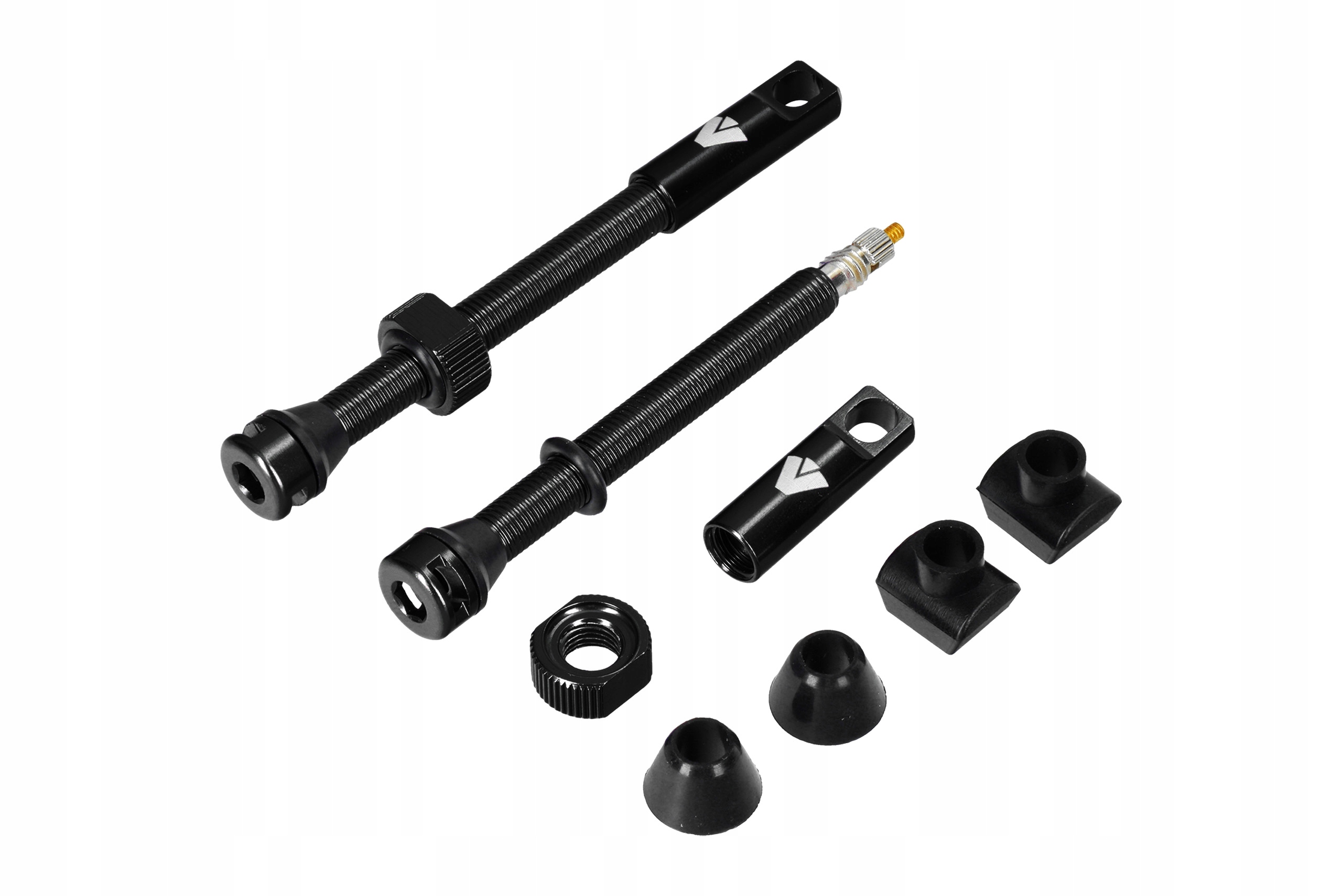 Wentyle Bezdętkowe Tubeless VINI 60mm Czarne Kolor dominujący czarny