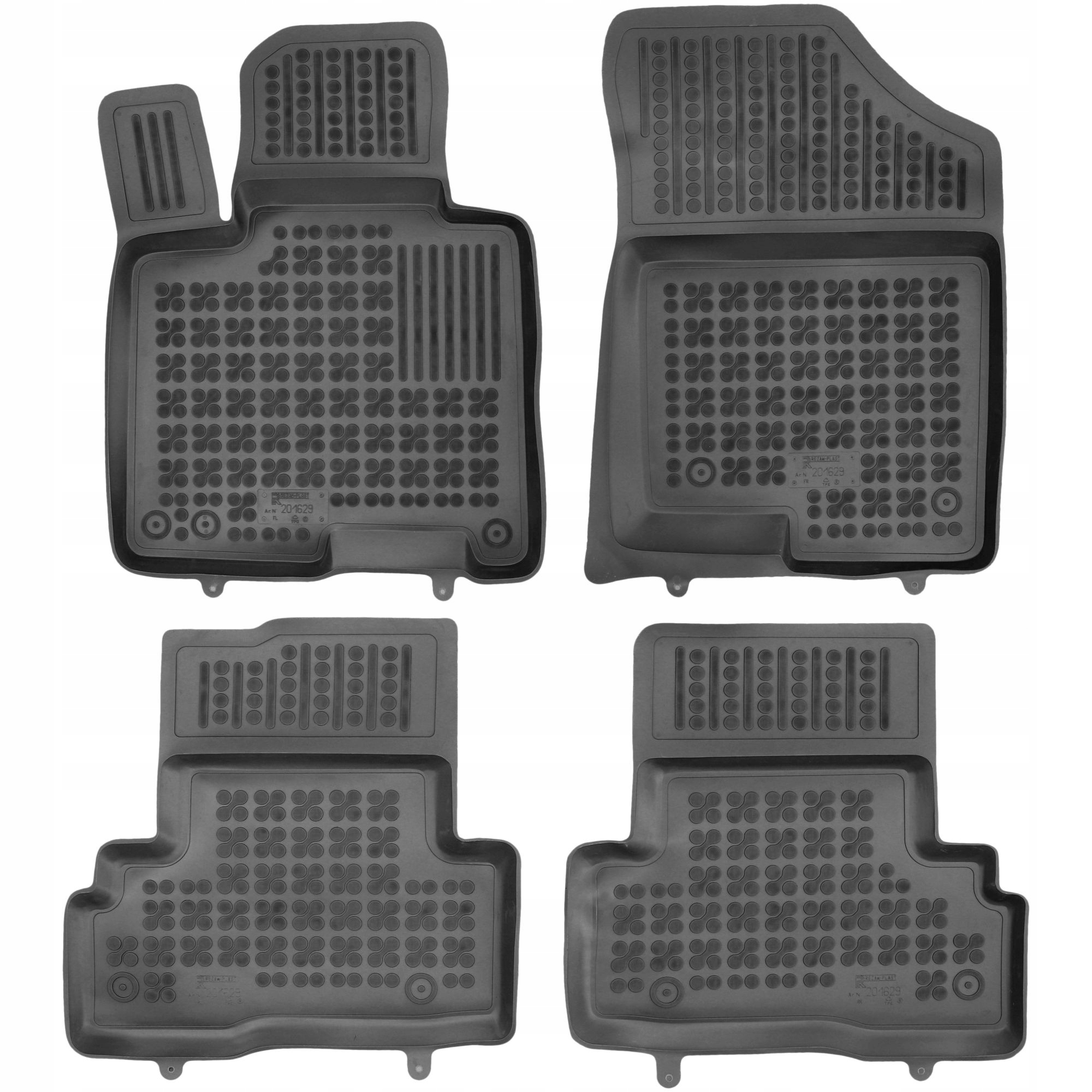 Čierne koberčeky pre Hyundai Tucson IV od roku 2020