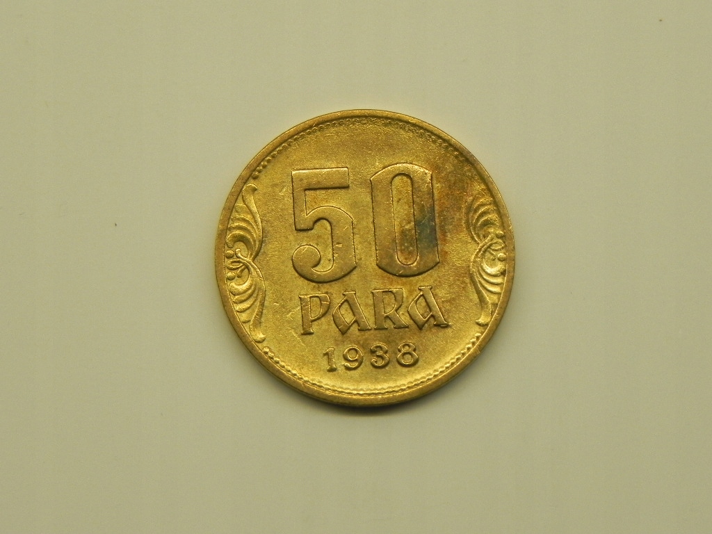 2908/ 50 PARA 1938 JUGOSŁAWIA