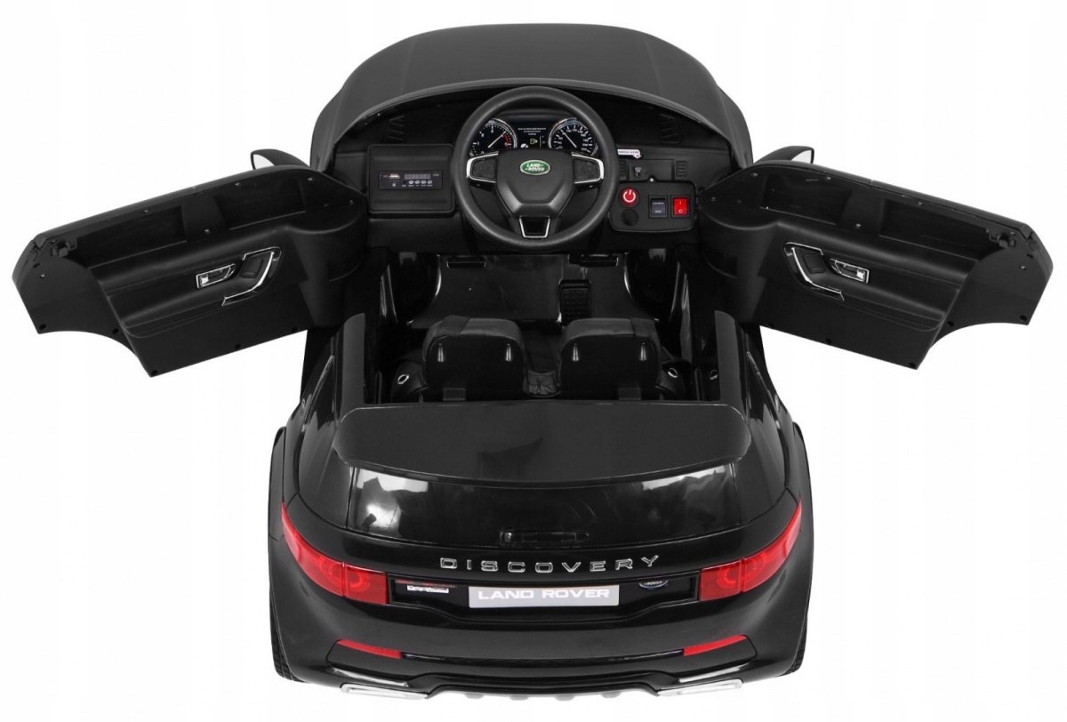 Pojazd Land Rover Discovery Czarny Długość pojazdu 117 cm