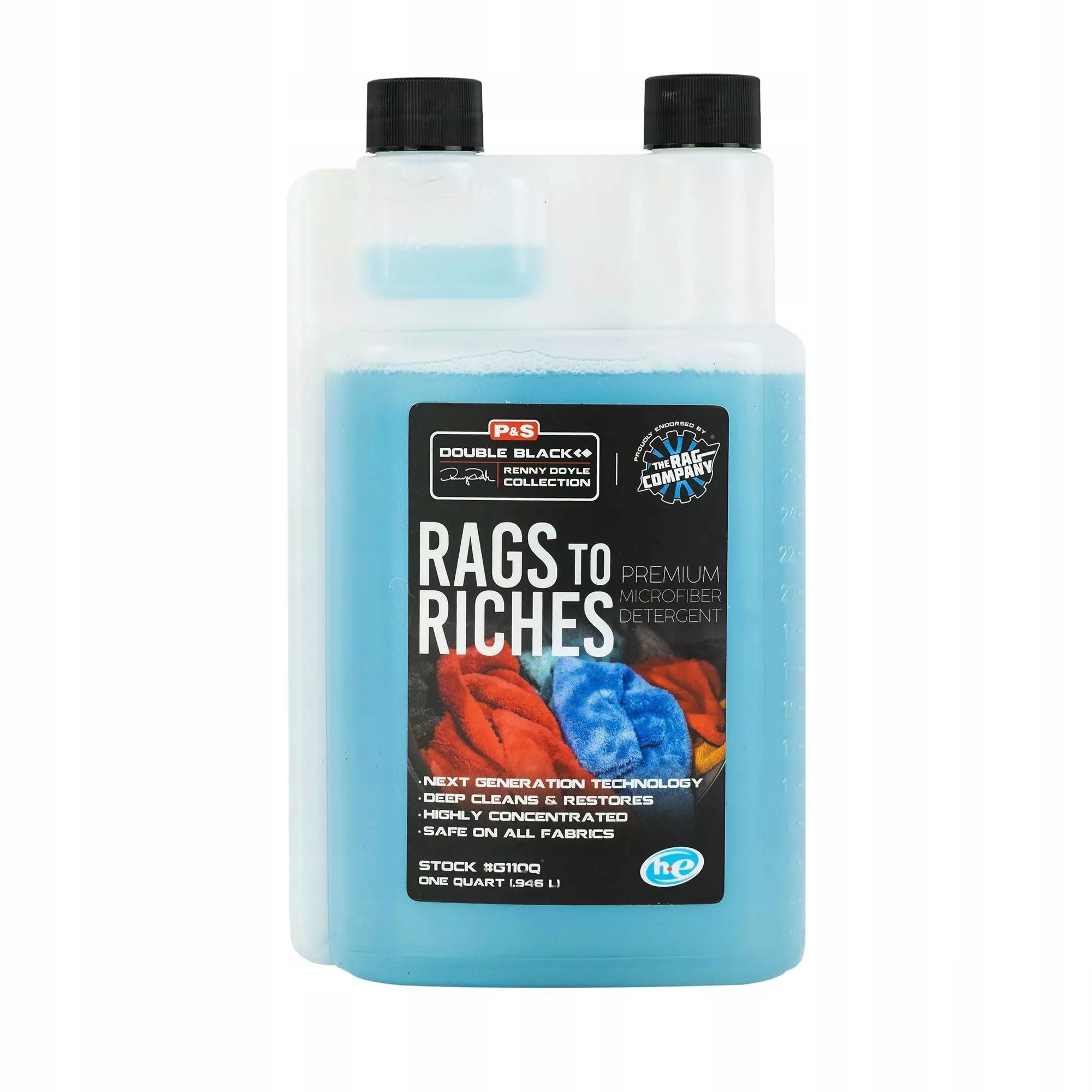 

P&s Rags to Riches Microfibre Detergent 964ml