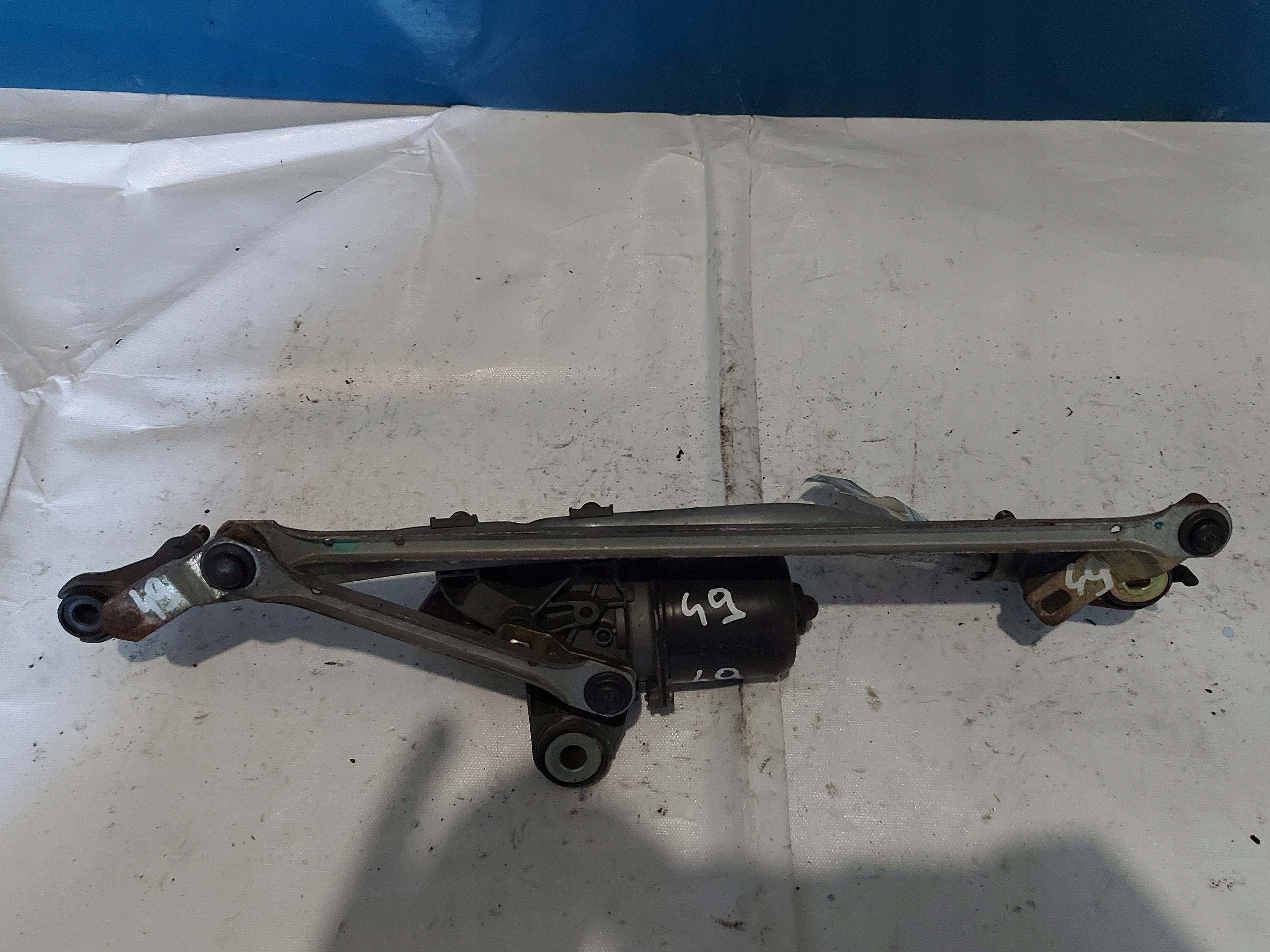 wiper mechanism CITROEN C2 53630187 front
