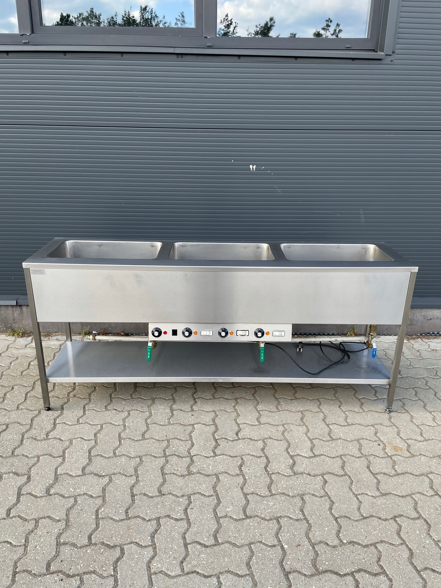 BEMAR PODGRZEWACZ NA 3 1/1GN 180x45x80 GWAR.