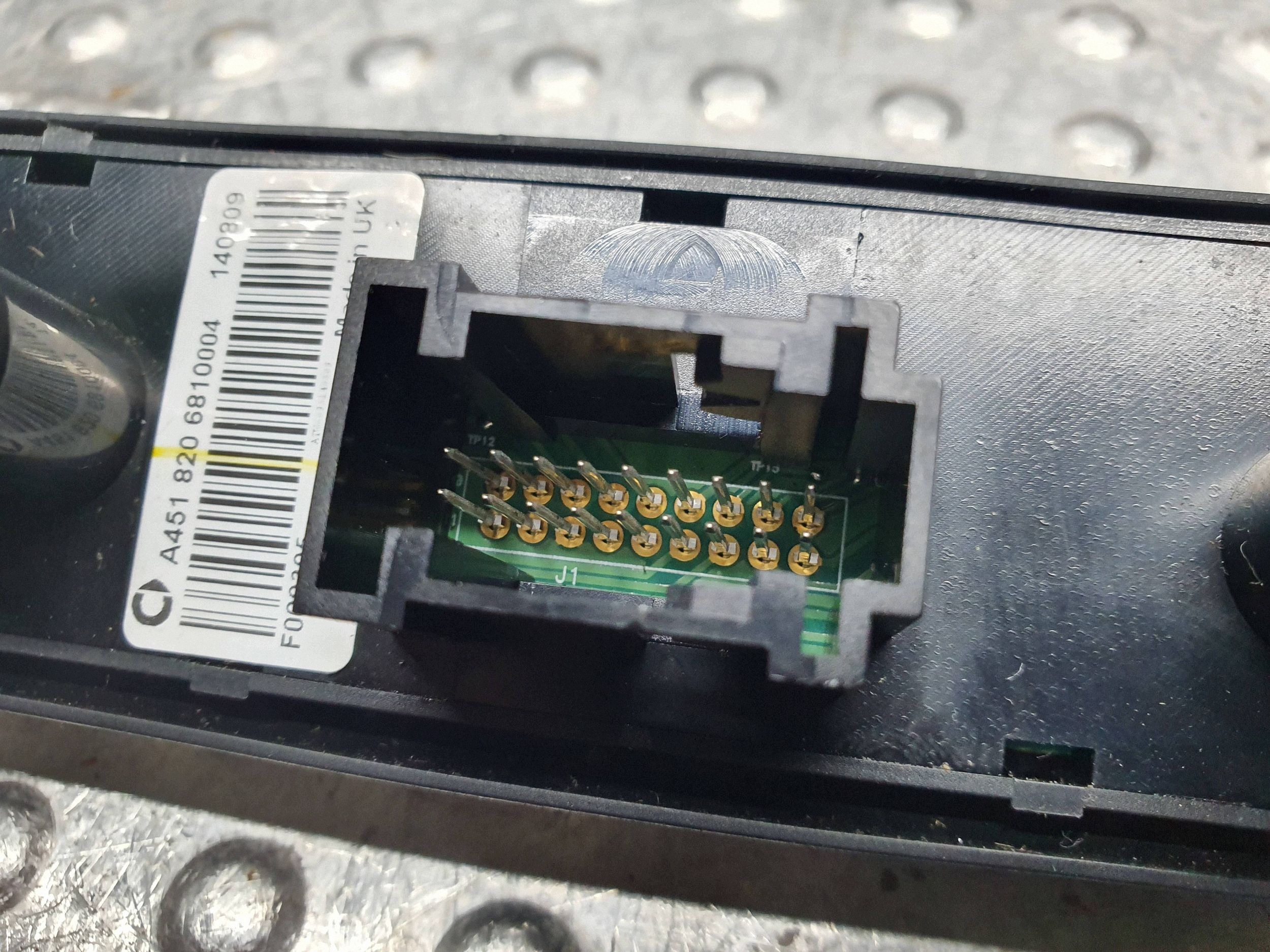 PANEL Bouton Lumières de secours A4518206810 SMART FORTWO II 451