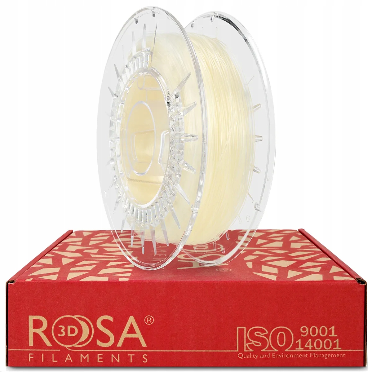 Filament 3D Rosa Tpu HardTech+ 83D Transparent Bezbarwny 0,5kg 1,75mm