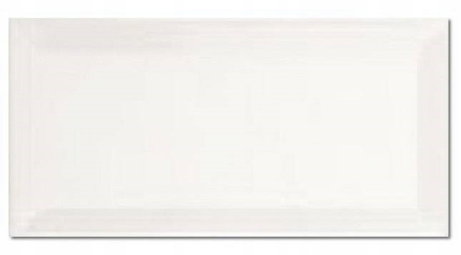 PŁYTKI ŚCIENNE POŁYSK BIAŁA CEGIEŁKA KAFELKI 10X20 GATUNEK 1