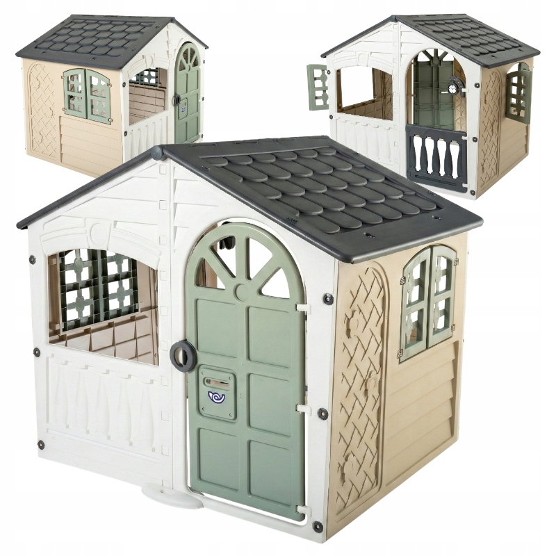 PALPLAY САДОВЫЙ ДОМИК ДЛЯ ДЕТЕЙ БОЛЬШОЙ XXL САД ДОМ БЕСПЛАТНО НАКЛЕЙКИ