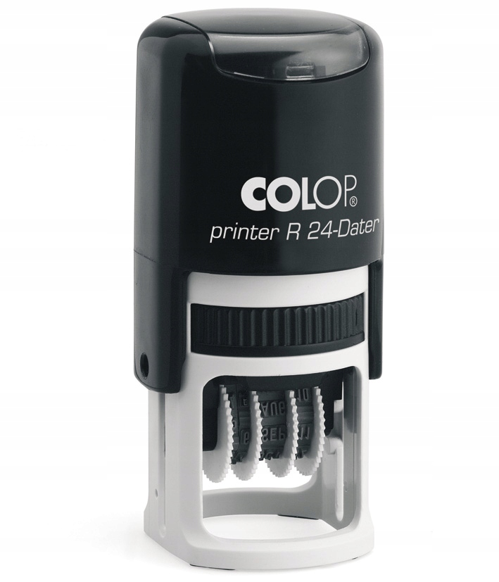 Pieczątka datownik okrągły R24