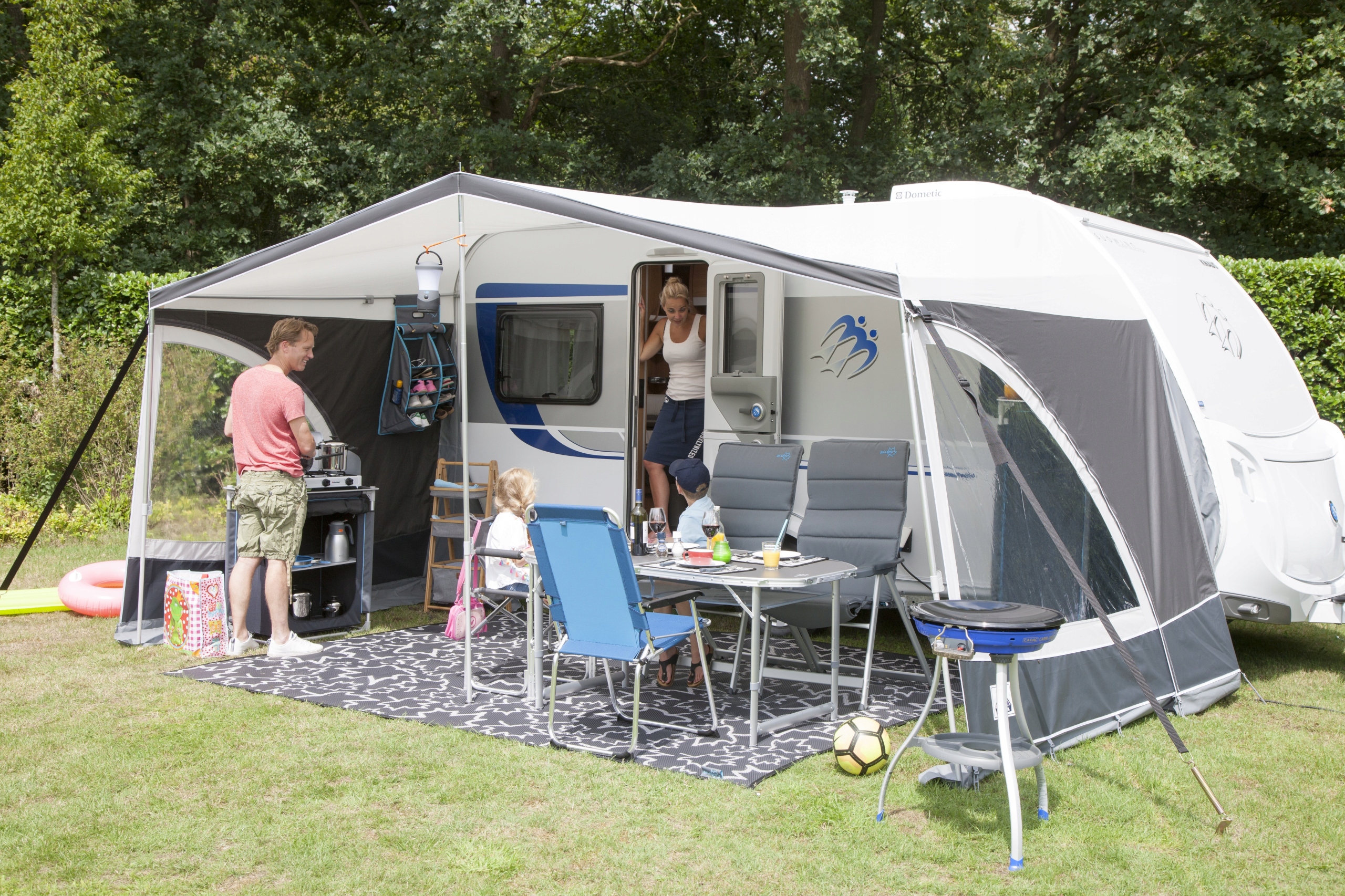 Organizer 3-poziomowy do łazienki, na kemping Bo-Camp Kod producenta 1609320