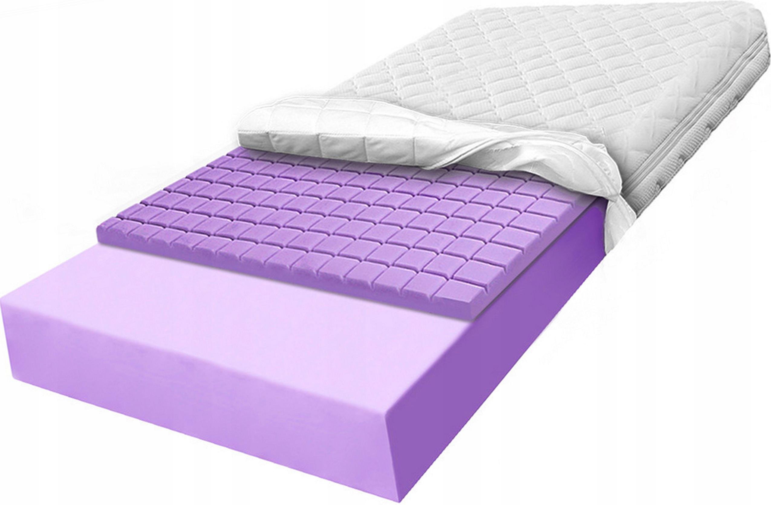 Pěnová Matrace 130x170 inovativní kostka 25cm tvrdá relaxační H3