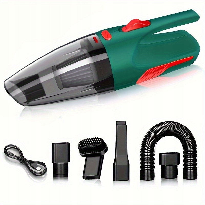 1pc High-power Handheld Wireless Car Vacuum Cleaner USB Charging Wireless