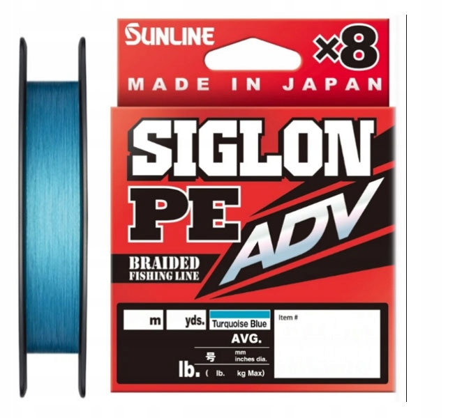 Sunline Siglon Pe Adv X8 #0.4 5lb Tb 150m