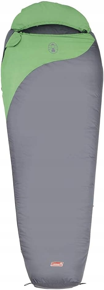 Coleman Spací pytel Biker 220 cm Mumie Lehký Šedý Zelený Drygear Bag