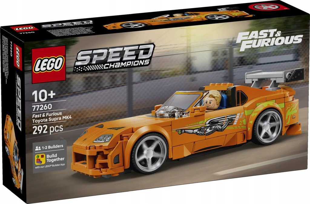 77260 Lego Speed Champions – Rychle a zběsile Toyota Supra MK4