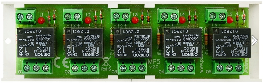 Moduł przekaźnikowy Przekaźnik Pulsar MP5 AWZ 520 EAN (GTIN) 5906881445396