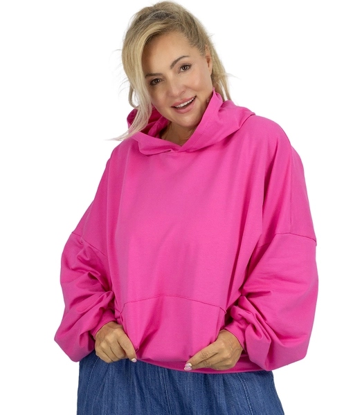 Bluza damska hoodie oversize stylowa kangurka Agrafka unisize