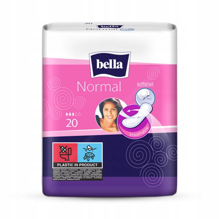 

Podpaski higieniczne Bella Normal 20 szt