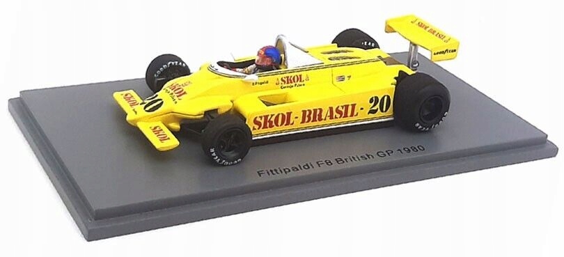 F1 Fittipaldi F8 E. Fittipaldi British 1980 1/43