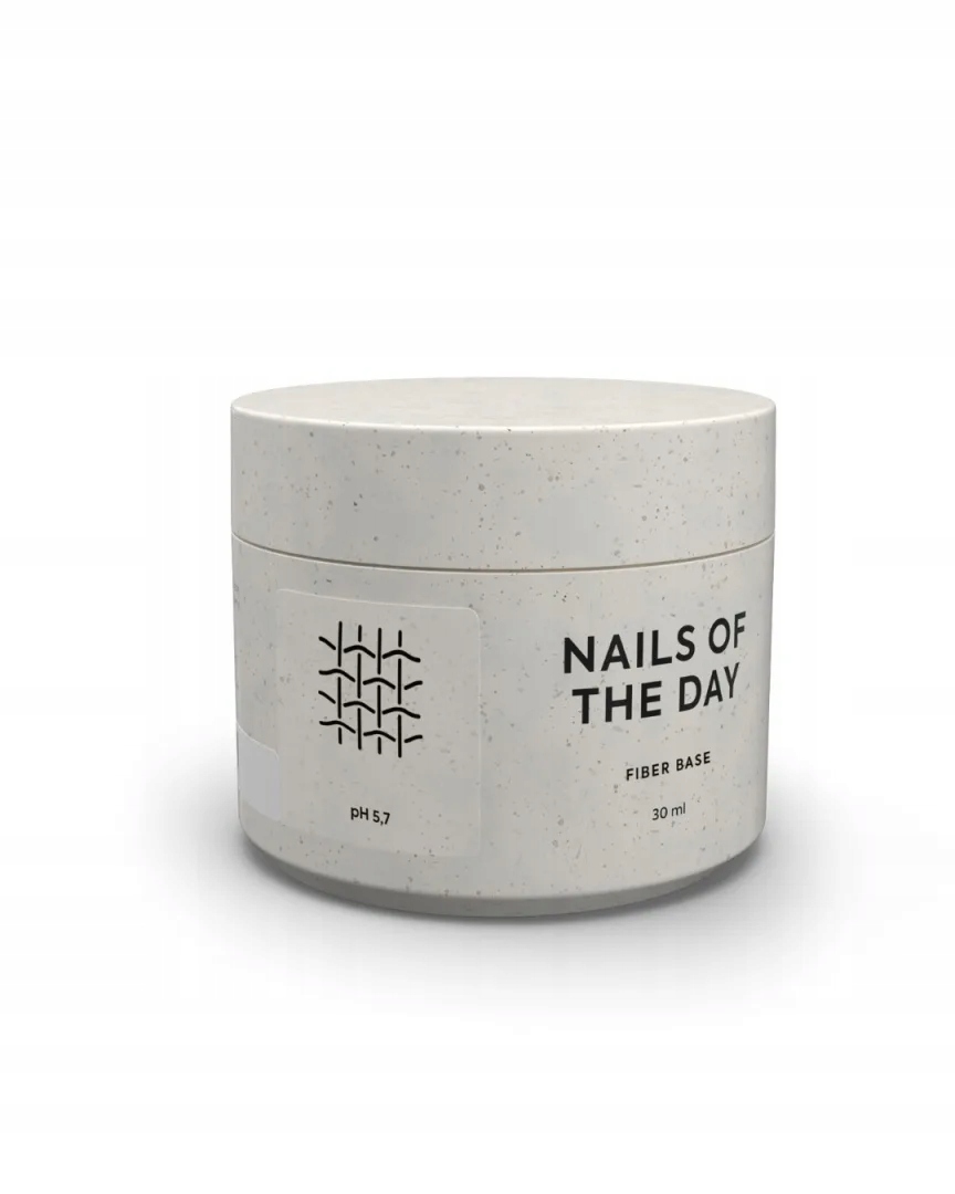 Baza hybrydowa Nailsoftheday Fiber base z włóknem nylonowym, 30 ml