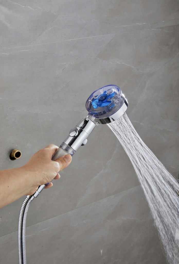 SŁUCHAWKA PRYSZNICOWA Z TURBINĄ WENTYLATOREM 360 + ROCZNY ZAPAS FILTRÓW Liczba funkcji 1