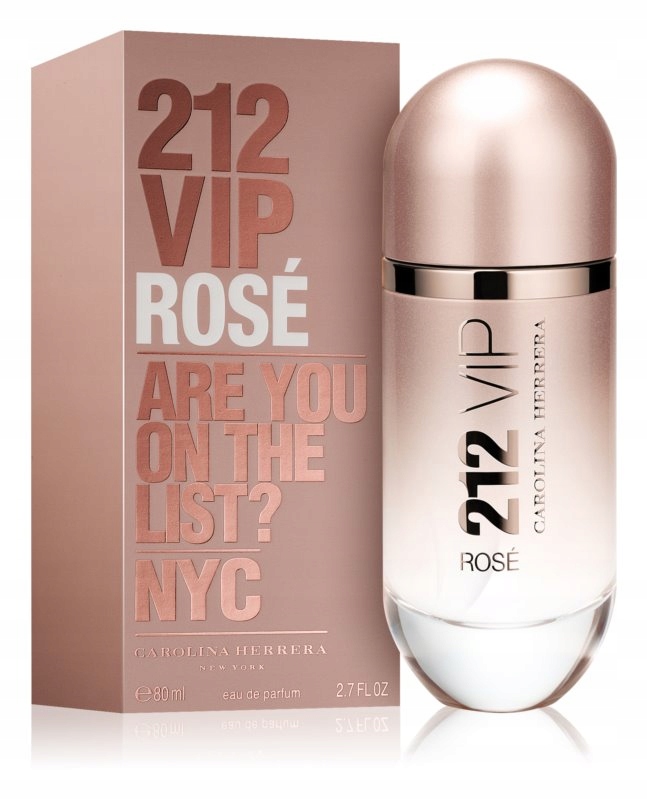 Carolina Herrera 212 Vip Rose Edp 80ml Parfémovaná voda pro ženy