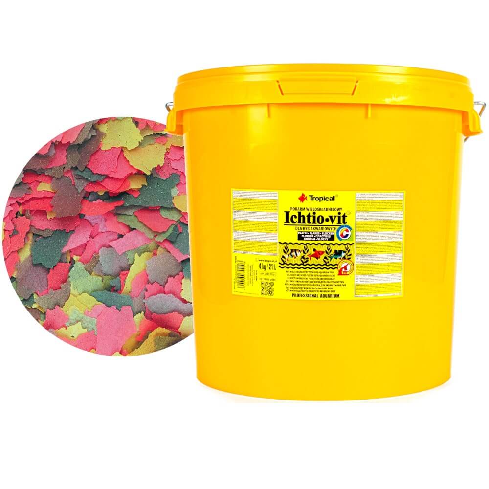 Levně Tropical krmivo Ichtio-Vit 21L – 4 kg Krmivo pro ryby