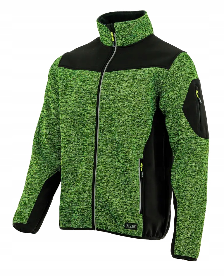 Sara Bluza melanżowa dzianinowa Comfort Plus