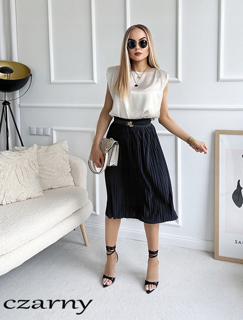 SPÓDNICA DAMSKA PLISOWANA efektowna modna Marka Awanti