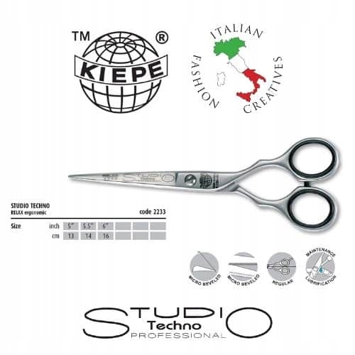 Kadeřnické nůžky 5,5" Studio Techno Relax