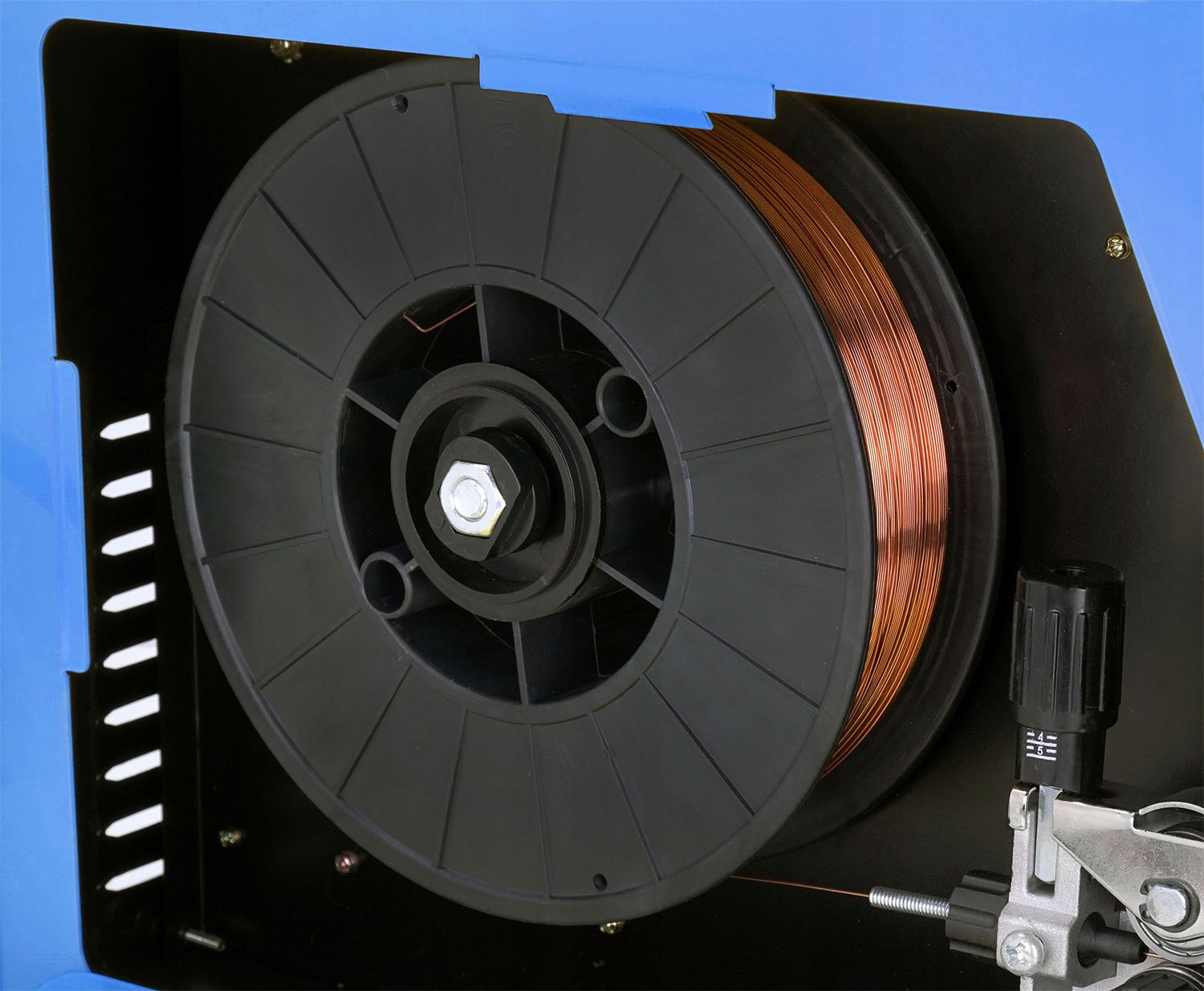 Spawarka MIGOMAT MIG 200 Puls Aluminium Synergia Moc pobierana 7.7 kVA