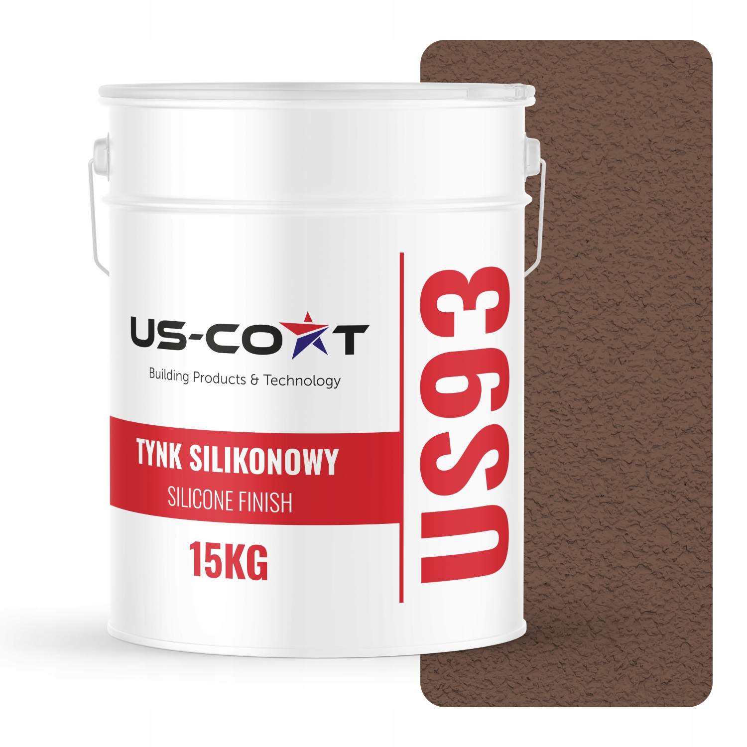 Silikónová Fasádna Omietka Čokoládová F536 15KG Baranek Granulácia 3.0 mm