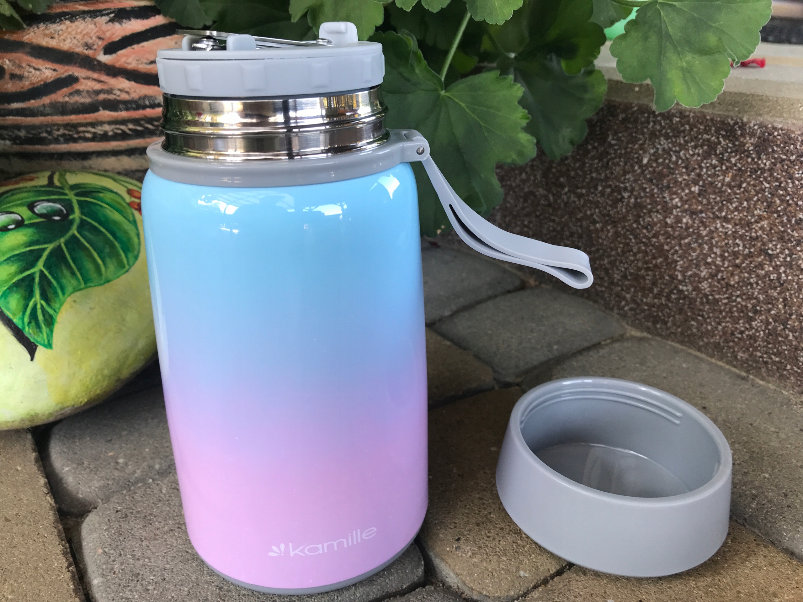 TERMOS OBIADOWY 800 ml LUNCH BOX NA ŻYWNOŚĆ ZUPĘ STALOWY MENAŻKA 0,8L Stan opakowania oryginalne