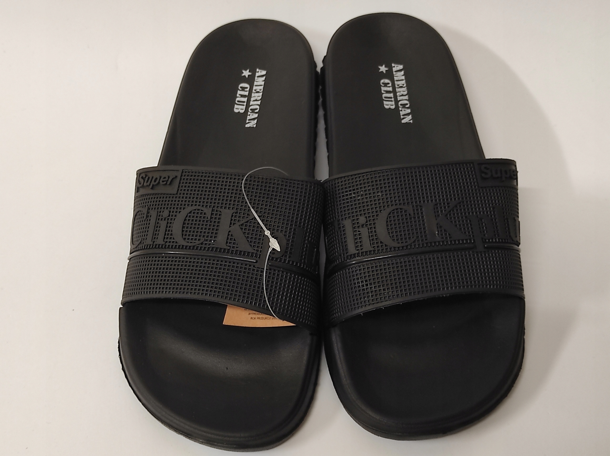 

Obuwie American klapki basenowe czarne r. 41