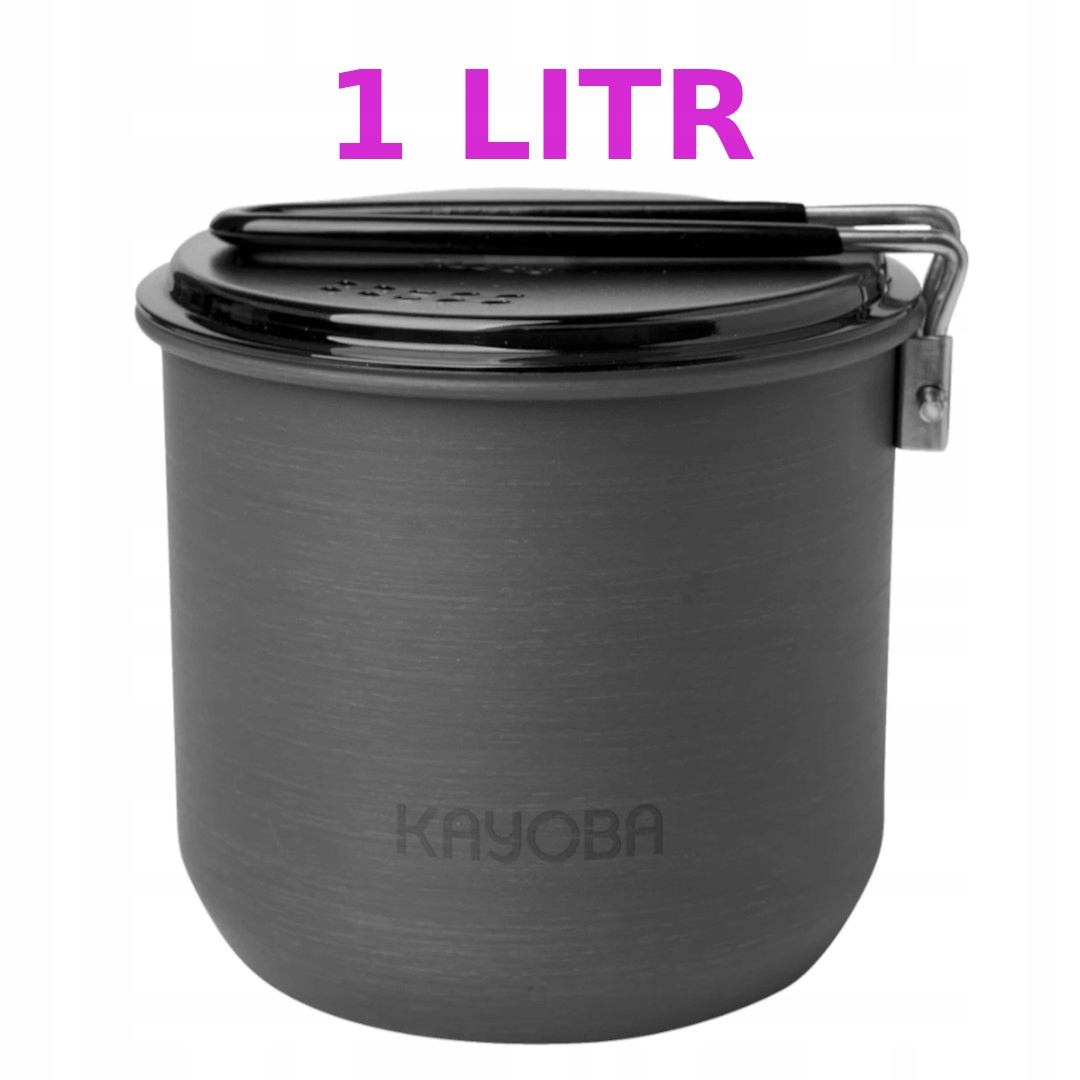 Turistický hrnec s hliníkem 1L, lehký