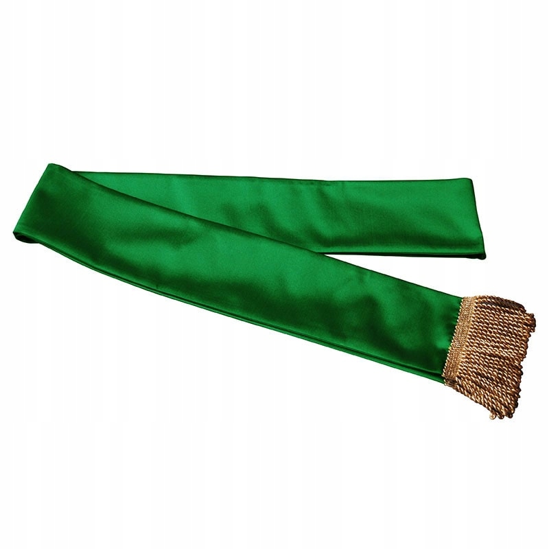 Šerpa na stěžejní poštu polské lidové strany zelená 14 cm