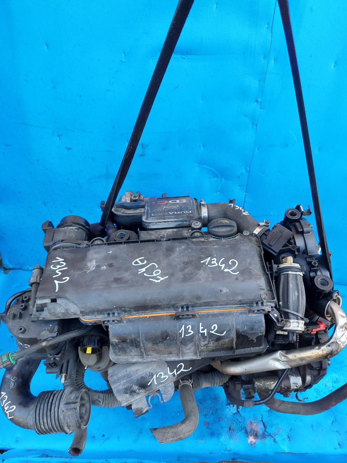 engine FORD FIESTA 1.4 TDCI F6JA 198.634 KM