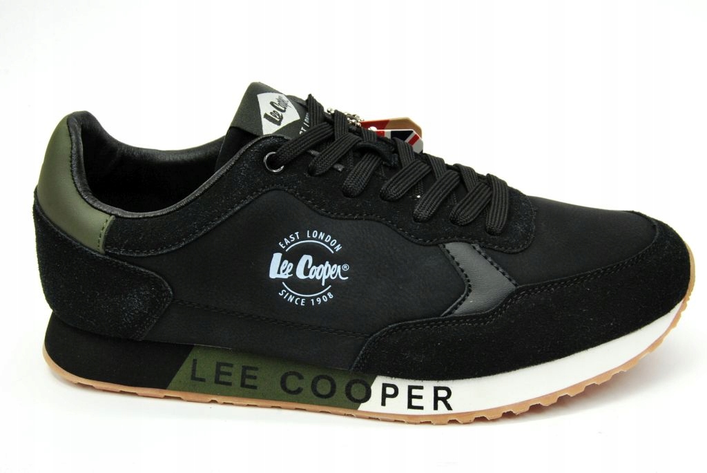 Lee Cooper 3010 pánské sportovní černé tenisky vel. 42