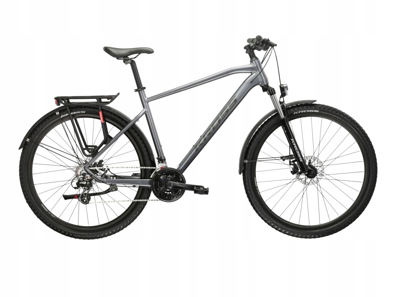 Rower górski Mtb Kross Hexagon 2.0 Eq rozmiar S Szary