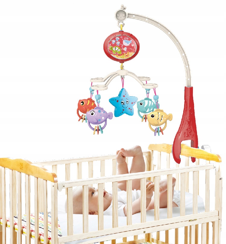 KARUZELKA DO ŁÓŻECZKA Z PROJEKTOREM I PILOTEM Marka MalPlay