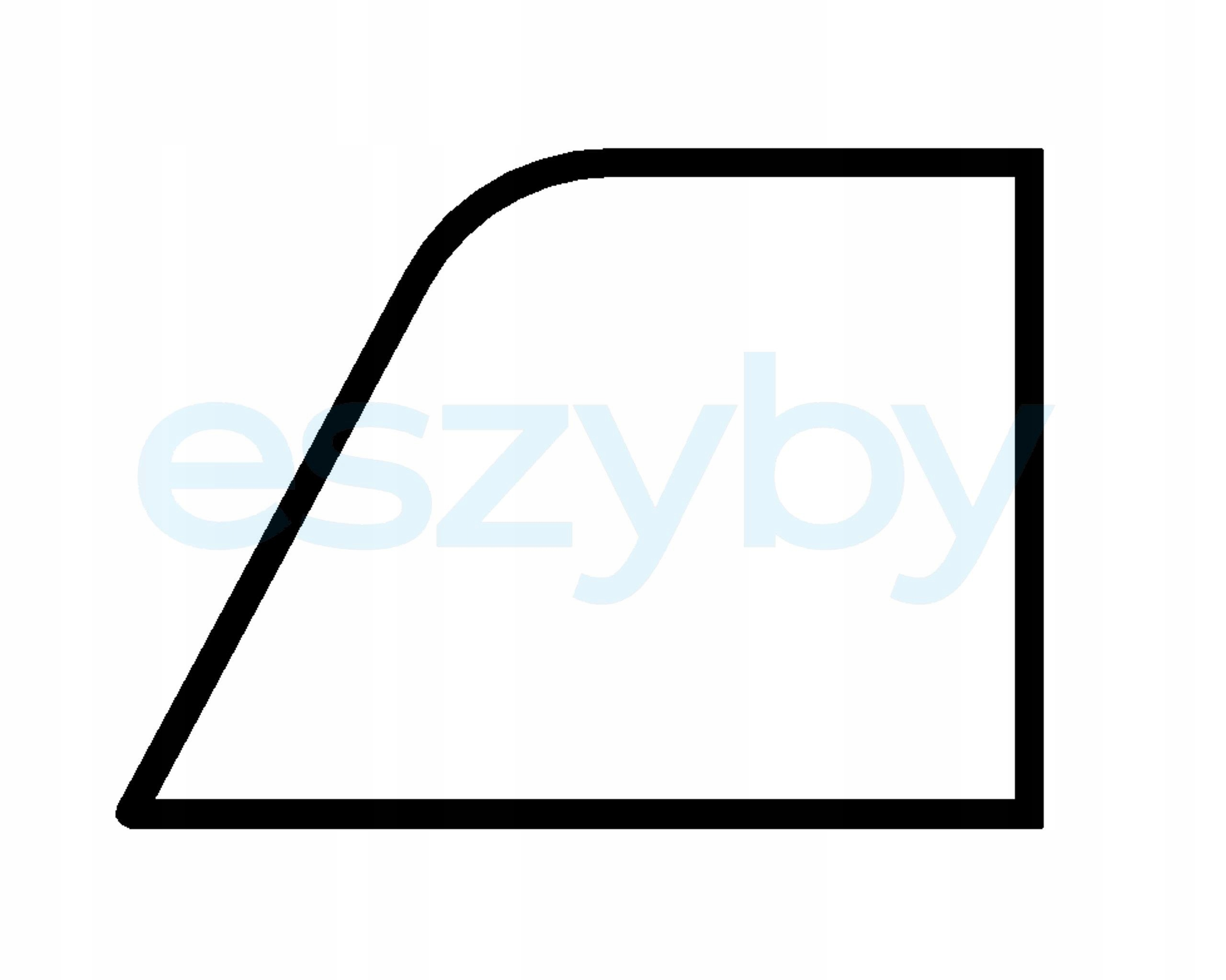 sklo vysokozdvižný vozík Manitou MC dveře horní levé