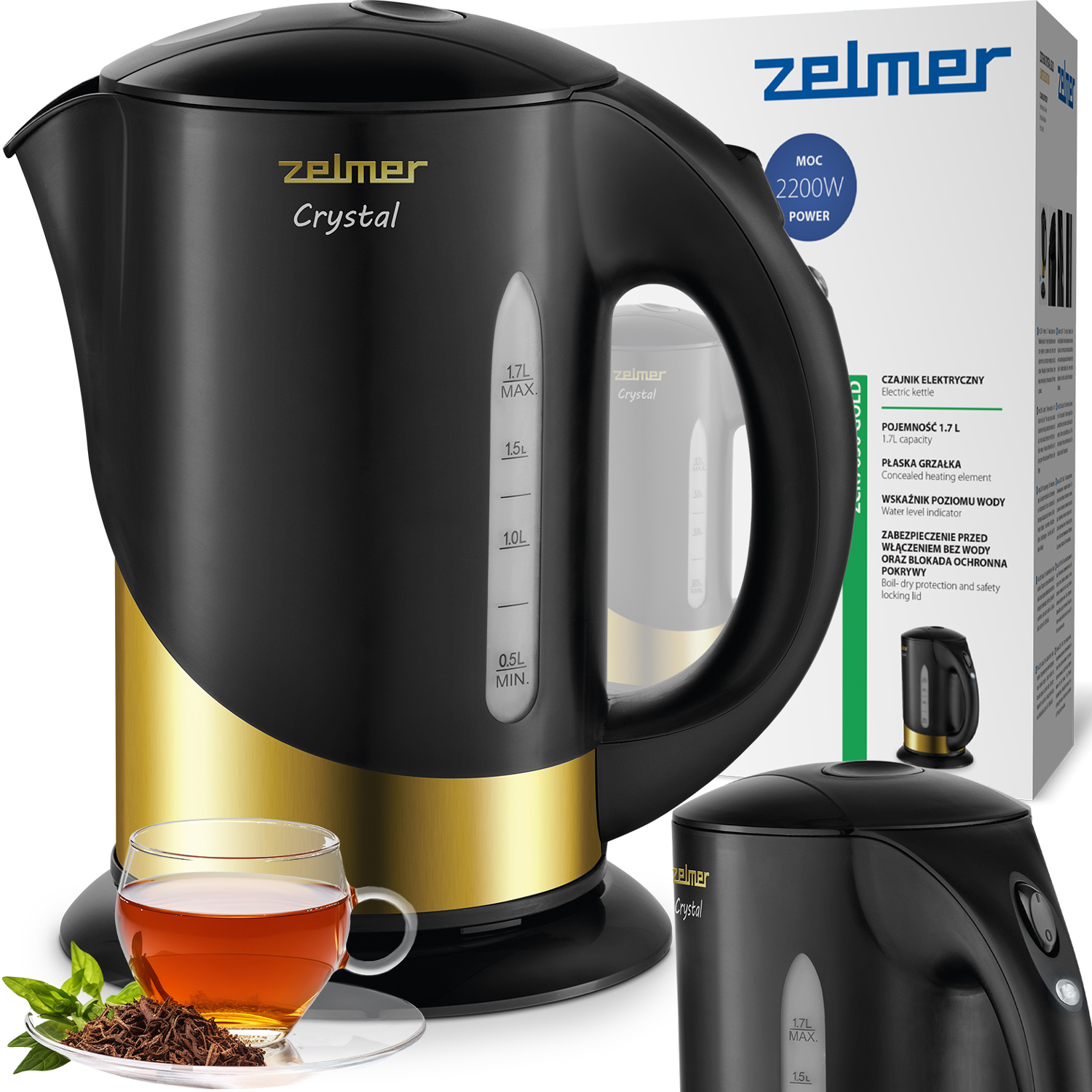 Zelmer rychlovarná konvice ZCK7630GOLD