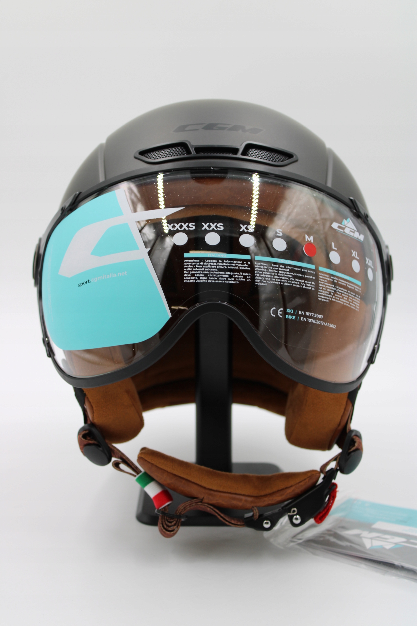 Велосипедний шолом CGM VINTAGE NERO р. M