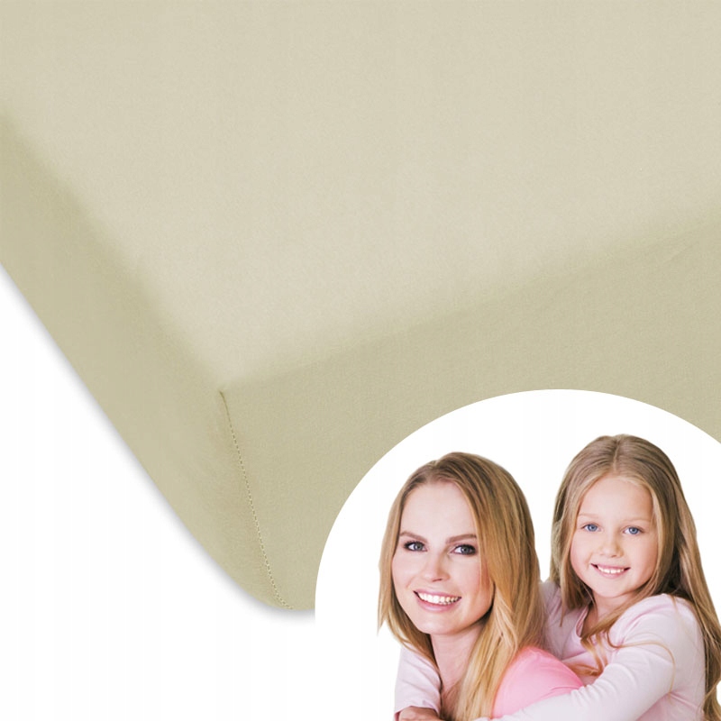 

Prześcieradło Ecru Grube 140g/m2 Jersey 90x200 cm